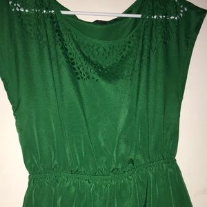 green Forever 21 dress
